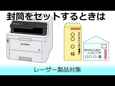 封筒にしわが寄ったり折れ曲がって印刷されるときは