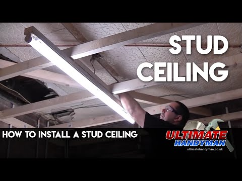 how to locate ceiling studs