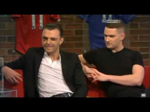 hurts - Adam and Theo on Soccer AM 09th March 2013.