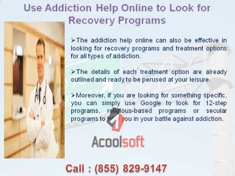 addiction help online
