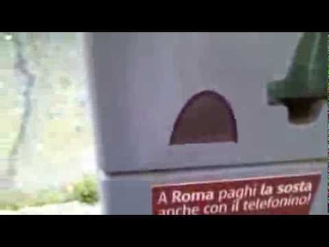 Roma - Come fregano i soldi al parchimetro