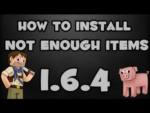 ★ How to install Not Enough Items (NEI) for Minecraft 1.6.4 / 1.7.2