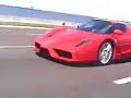 FERRARI ENZO vs CAMARO AND MUSTANG ! WOW AMAZING !