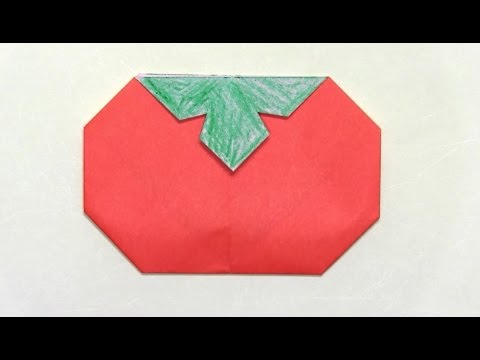 折り紙 柿の折り方