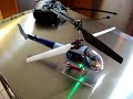 Scale lights on my custom brushless E-Sky Robins