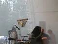 Abdelali Mourid,percussionist with Uwe Banton live at Summe