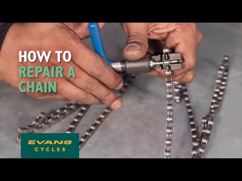 how to repair cycle chain