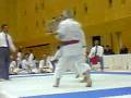 2008　JKA　熟錬者(Masters)　age 74  Kumite final 男子組手70歳以上決勝戦