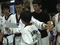 Taekwondo match KO