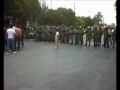 تقدیم ٔگل به نیروهای انتظامی