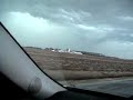 Tornado-warned thunderstorm...