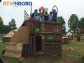 Haren omgetoverd in smurfendorp Haren omgetoverd in smurfendorp