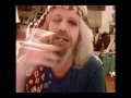 Crazy Hippie! Tells About His Black Eye