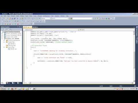 C++ Socket Programming - Introduction - Part 2 of 2