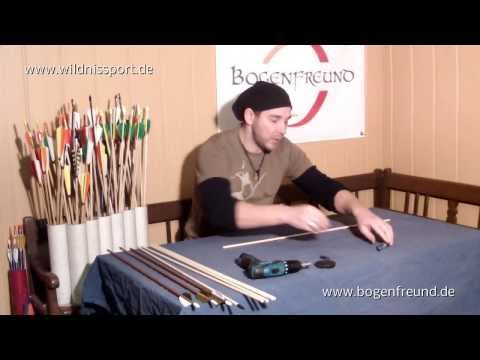 Pfeile selber bauen: das TopHat Spitzensystem