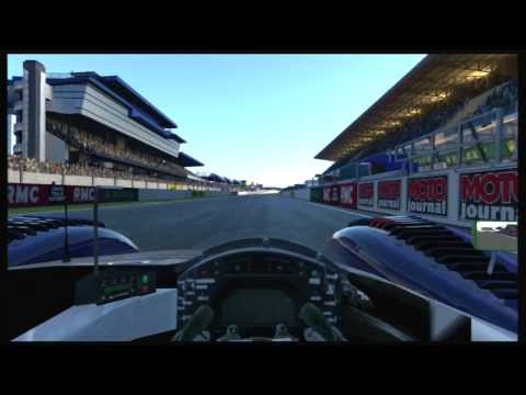 Gran Turismo 6 GT6 Pescarolo C60 Hybride Judd @ La Sarthe - helmet cam