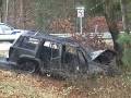 FALMOUTH, MA- Three Rescued from Firey Crash (12-09-08)