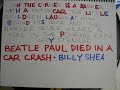 Fun With Anagrams: Penny Lane - Paul is Dead!