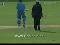 Sehwag funny run-out Sehwag funny run-out