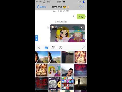 how to fake kik camera