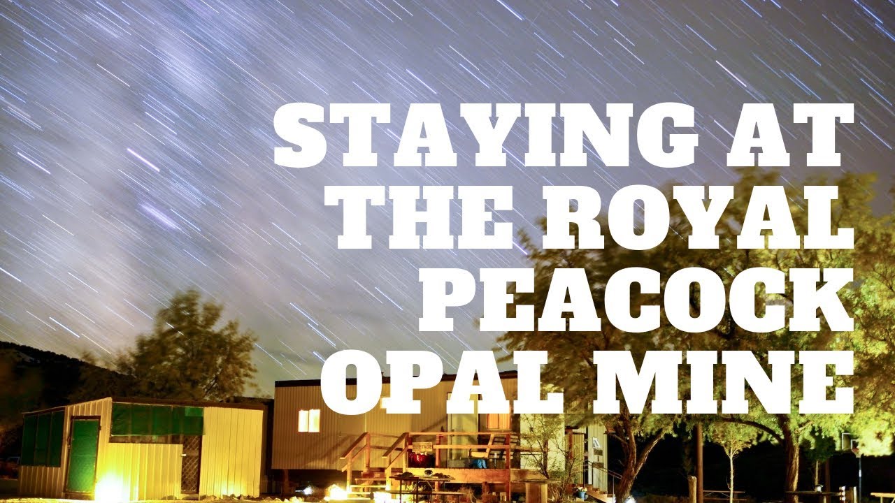 Staying at the Royal Peacock Opal Mine