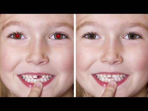 how to remove red eye in photoshop