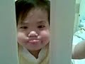 EJ in his cot