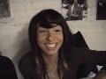 girl talking about rODIUM at video schoot