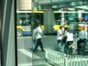 Crossing the Long Peace avenue on a bus Crossing the Long Peace avenue on a bus