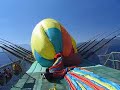 Deflating The Hot Air Balloon On The Deck Of The Tahoe Flyer