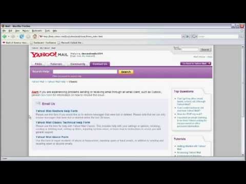 how to i contact yahoo