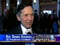 Kucinich, Hunter Campaign In N.H. During Iowa Caucus