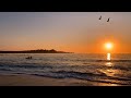 Sunset Therapy: Soothing 4K Pacific Coast Beach Sunset (Carmel, California)
