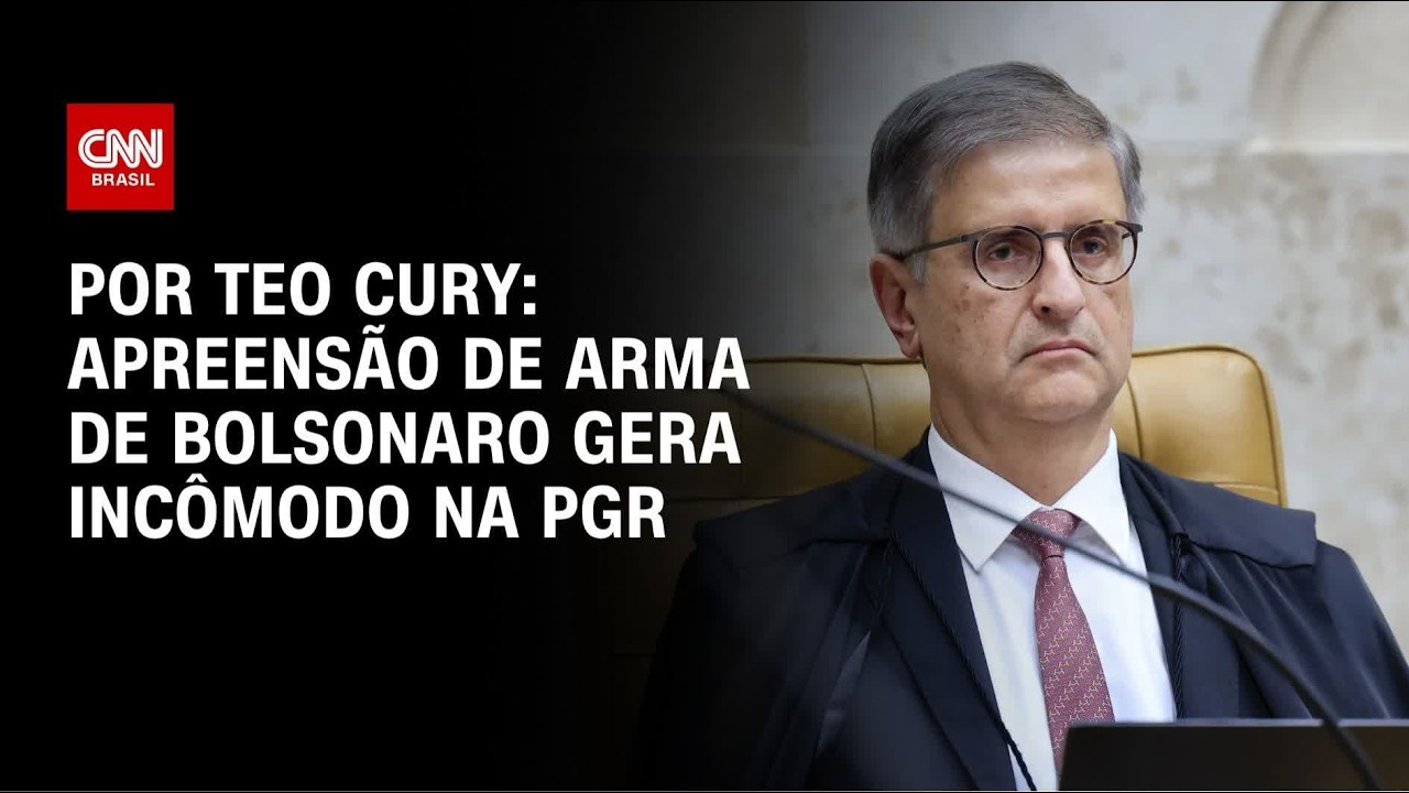 Apreensão de arma de Bolsonaro gera incômodo na PGR | LIVE CNN