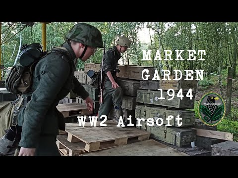 Market Garden 1944 (WW2 airsoft reenactors CZ) HD 4K