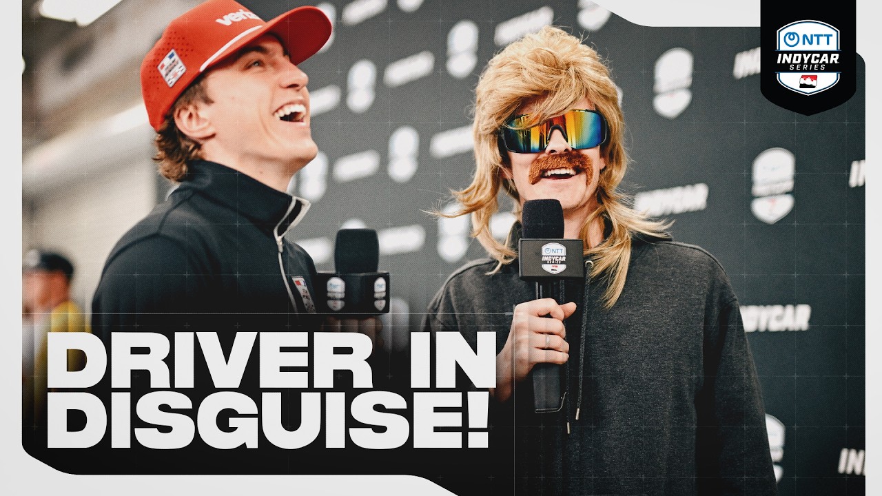 Driver in Disguise! Callum Ilott Goes Undercover | INDYCAR