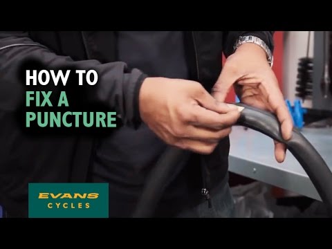 how to repair bicycle puncture