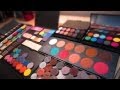 Makeup Collection, Storage + Lighting Set-Up