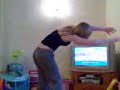 Kerry On Wii Fit - Hula!!