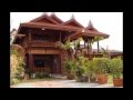 แบบบ้านไม้ ทรงไทย - YouTube