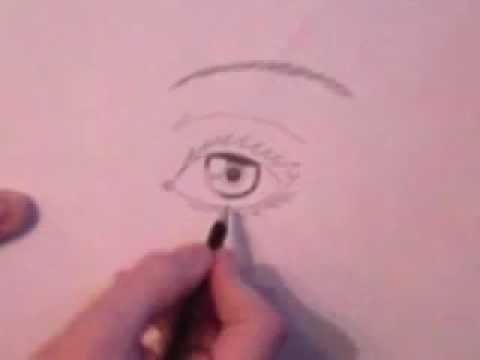 weibliches - Video zur Erklärung wie man ein realistisches Auge malen kann viel Spaß.