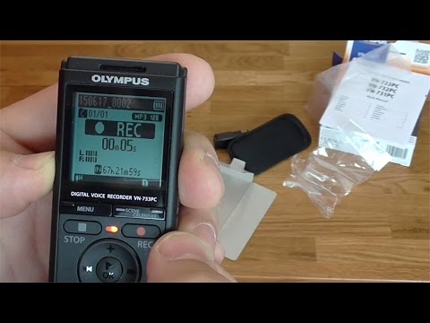 Produkt Test: Olympus Diktiergerät VN733PC + 4GB interner Speicher + Verbindungskabel zum PC