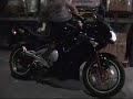 Kawasaki ER-6F mivv oval exhaust with and without DB-killer Kawasaki ER-6F mivv oval exhaust with and without DB-killer