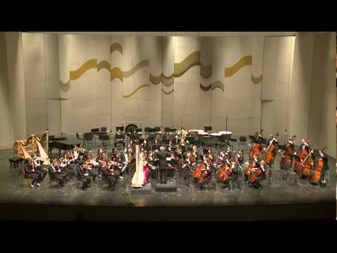 harp - www.nataliesalzman.com Winner's concert of the 2013 Harp Concerto Competition at the Jacob's School of Music, Indiana University Natalie Salzman (harpist) pl...