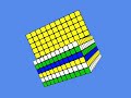 Rubik Cube 11 X 11 Animation - free flv video @ vwatch.tv
