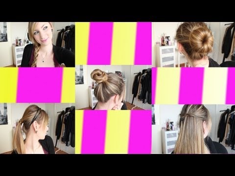 5 pettinature FACILI e VELOCI