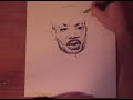 Dr. Martin Luther King sketch