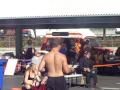 Ignition, one of several entertainment acts that preformed at Depot Market Square during Pride Festival.