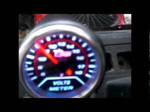 how to hook up a volt gauge