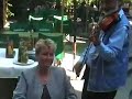 Gypsy orchestra in Budapest - two violins, cimbalom and bass